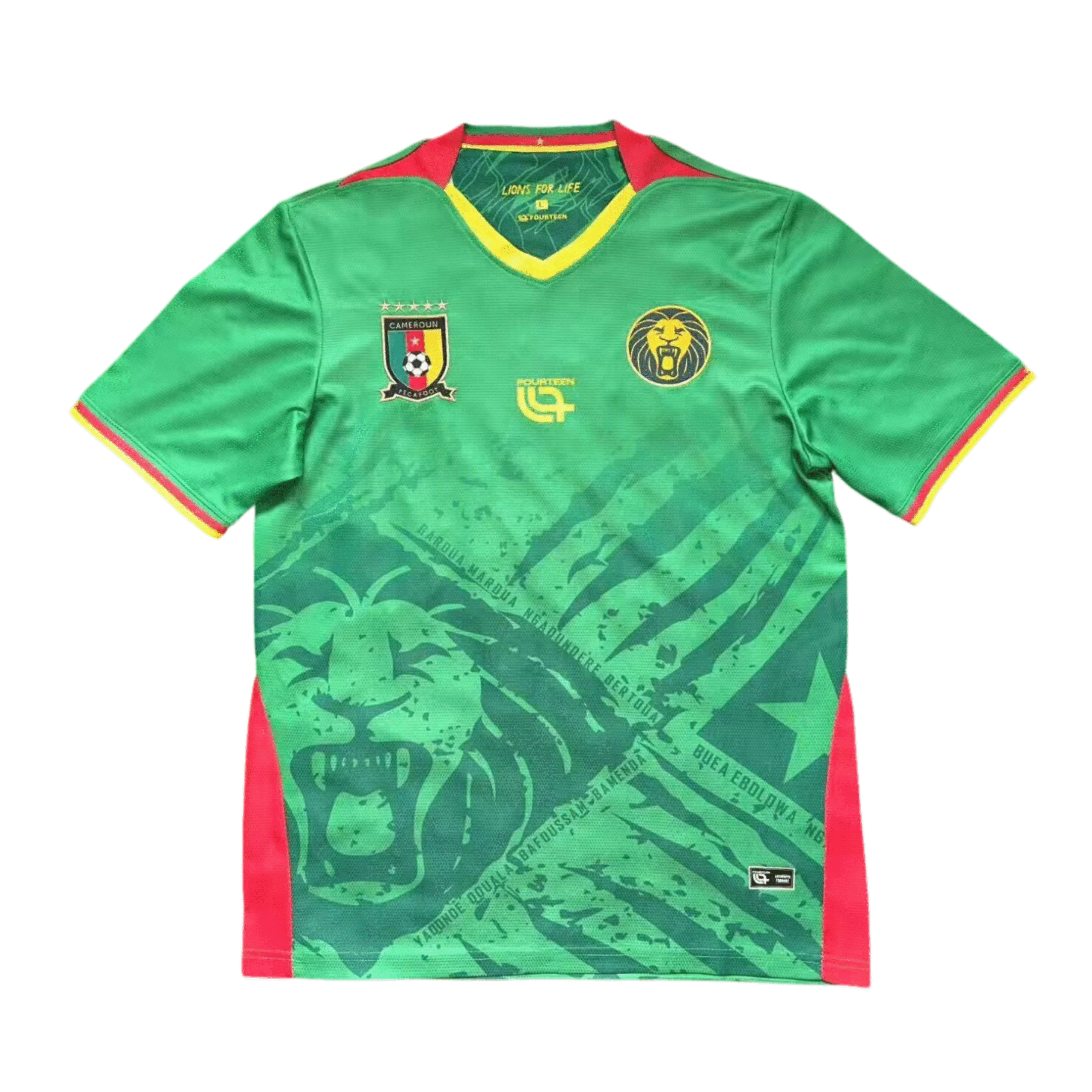 Selección de Camerún camiseta 2025/26